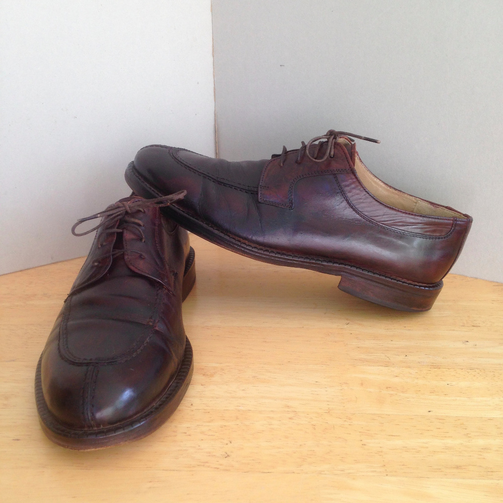 Sandro Moscoloni Dark Brown Dress Loafer lace up